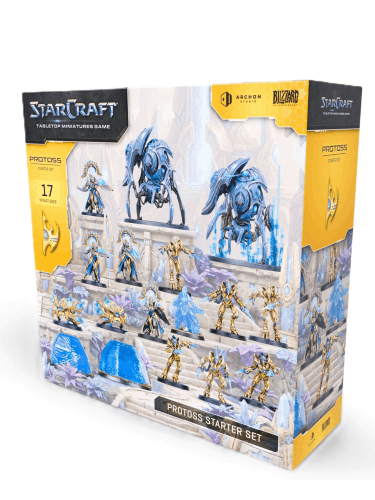 Figurás játék StarCraft - Tabletop Miniature Game - Protoss Starter Set