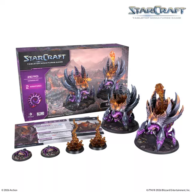 Figurás játék StarCraft - Tabletop Miniature Game - Ravager - Expansion Set (2 figura) - Asztali játék