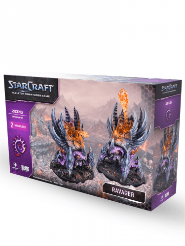 Figurás játék StarCraft - Tabletop Miniature Game - Ravager - Expansion Set (2 figura)
