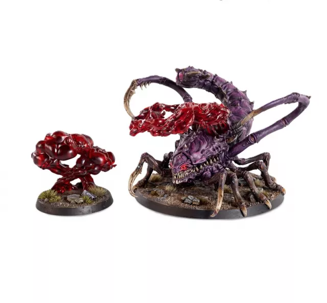 Figura játék StarCraft - Tabletop Miniature Game - Zerg - Defiler (2 figura) - Asztali játék