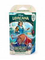 Kártyajáték Lorcana: Archazia's Island - Ruby / Sapphire Starter Deck (Belle & Beast)