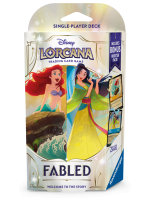 Kártyajáték Lorcana: Fabled - Emerald & Ruby Starter Deck