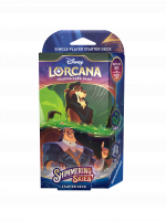 Kártyajáték Lorcana: Shimmering Skies - Emerald / Steel Starter Deck