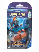 Kártyajáték Lorcana: Ursula's Return - Sapphire / Steel Starter Deck