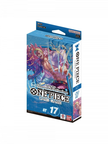 Kártyajáték One Piec TCG - Blue Donquixote Doflamingo Starter Deck