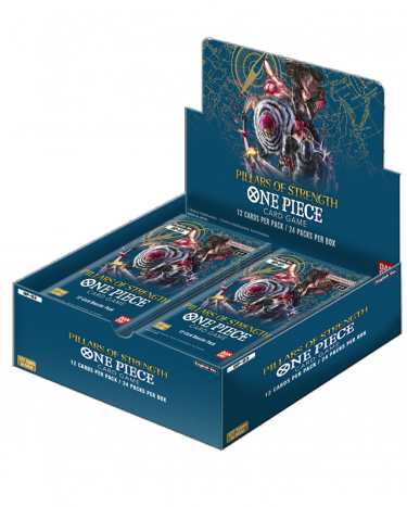 Kártyajáték One Piece TCG - Pillars of Strength Booster Box (24 boosterů)
