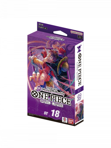 Kártyajáték One Piece TCG - Purple Monkey D. Luffy Starter Deck