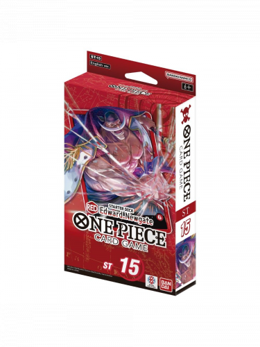 Kártyajáték One Piece TCG - Red Edward Newgate Starter Deck