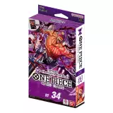 Kártyajáték One Piece TCG: Starter Deck - Purple Charlotte Katakuri [ST-34] - TCG gyűjthető kártyajáték