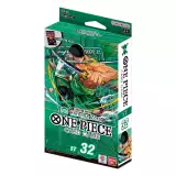 Kártyajáték One Piece TCG: Starter Deck - Green Roronoa Zoro [ST-32] - TCG gyűjthető kártyajáték