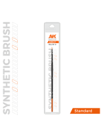 AK Synthetic Brush - Round 0 - kerek ecset (szintetikus)