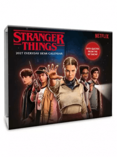 Naptár Stranger Things 2027 (asztali)