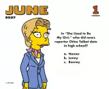 Naptár The Simpsons 2027 (asztali)