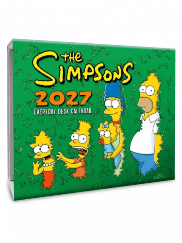 Naptár The Simpsons 2027 (asztali)