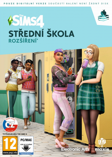 The Sims 4: Střední škola (rozšíření) (PC)
