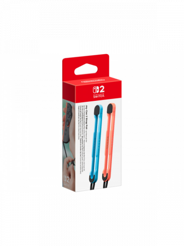 Joy-Con 2 Strap Pair - Light Blue/Light Red (SWITCH)