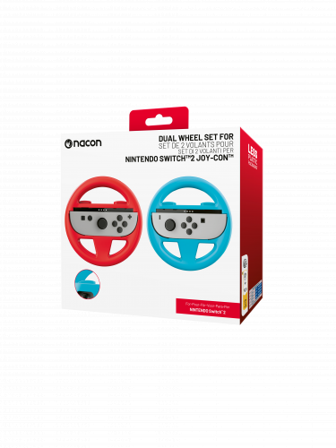 Kormánykerék szett kontrollerekhez Joy-Con 2 - Red & Blue