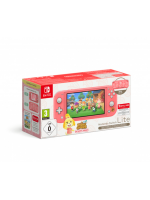 Konzole Nintendo Switch Lite - Coral + Animal Crossing: New Horizons + 12 měsíců NSO