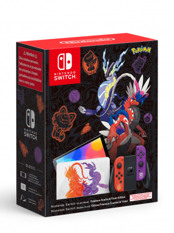 Játékkonzol Nintendo Switch OLED model - Pokémon Scarlet & Violet Edition (SWITCH)