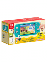 Konzol Nintendo Switch Lite - Turquoise + Tomodachi Life: Living the Dream (SWITCH)