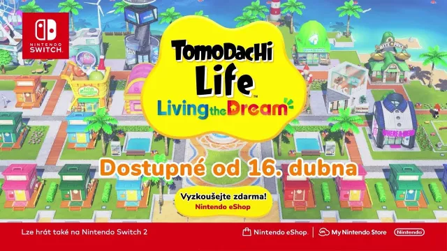 Konzole Nintendo Switch Lite - Turquoise + Tomodachi Life: Living the Dream