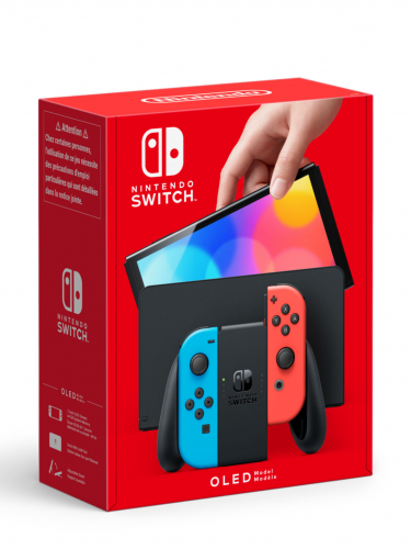 Konzole Nintendo Switch OLED model - Neon blue/Neon red (SWITCH)