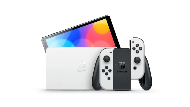 Konzole Nintendo Switch OLED model - White