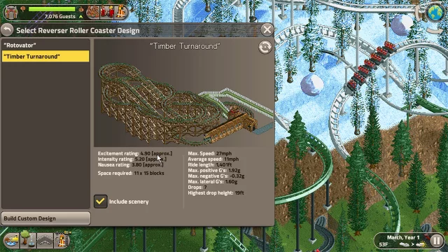 RollerCoaster Tycoon World dupl (SWITCH)
