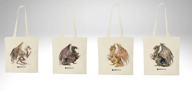 Taška Heroes of Might & Magic III - Dragon Bag (Gold Dragon)