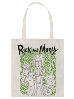 Táska Rick And Morty - Rick & Morty & Summer (vászon)