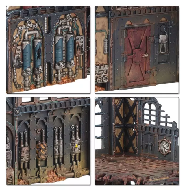 W40k: Battlefield Armageddon - Manufactorum Ruins (terep) - Asztali játék