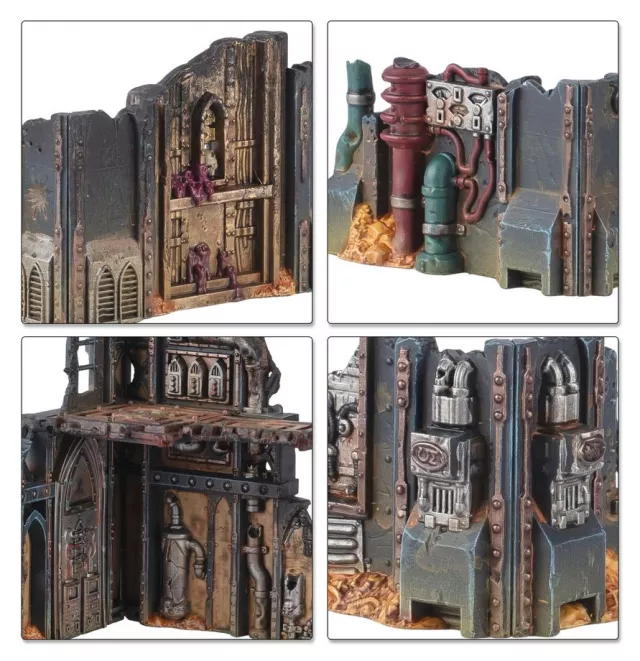 W40k: Battlefield Armageddon - Manufactorum Ruins (terep) - Warhammer