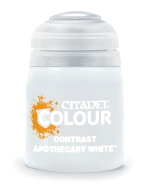 Citadel Contrast Paint (Apothecary White) -kontrasztos szín - fehér