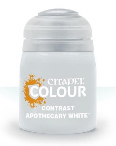 Citadel Contrast Paint (Apothecary White) -kontrasztos szín - fehér