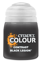 Citadel Contrast Paint (Black Legion) - kontrasztos szín - fekete