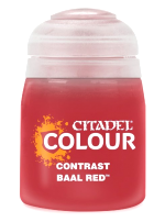 Citadel Contrast Paint (Baal Red) - kontrasztos szín - piros