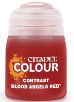 Citadel Contrast Paint (Blood Angels Red) -kontrasztos szín - piros