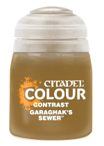 Citadel Contrast Paint (Garaghak's Sewer) - kontrasztos szín - barna