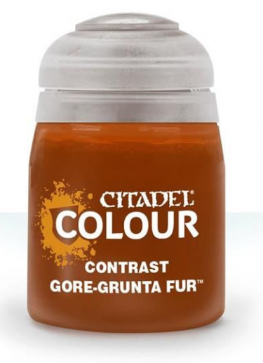 Citadel Contrast Paint (Gore-grunta Fur) -kontrasztos szín - barna