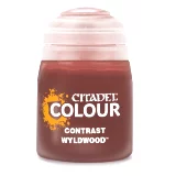 Citadel Contrast Paint (Wyldwood) - kontrastní barva - hnědá