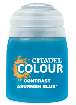 Citadel Contrast Paint (Asurmen Blue) -kontrasztos szín - kék
