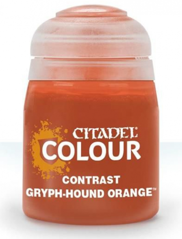 Citadel Contrast Paint (Gryph-hound Orange) - kontrasztos szín - narancssárga