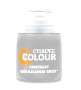 Citadel Contrast Paint (Basilicanum Grey) - kontrastní barva - šedá