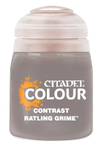 Citadel Contrast Paint (Ratling Grime) - kontrasztos szín - szürke