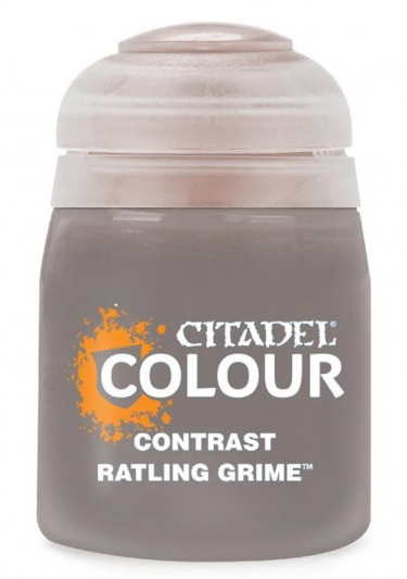 Citadel Contrast Paint (Ratling Grime) - kontrasztos szín - szürke