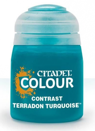 Citadel Contrast Paint (Terradon Turquoise) - kontrasztos szín - türkiz