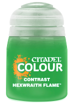 Citadel Contrast Paint (Hexwraith Flame) - kontrasztos szín - zöld 2022