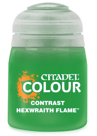 Citadel Contrast Paint (Hexwraith Flame) - kontrasztos szín - zöld 2022