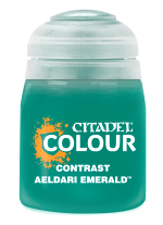 Citadel Contrast Paint (Aeldari Emerald) -kontrasztos szín - zöld