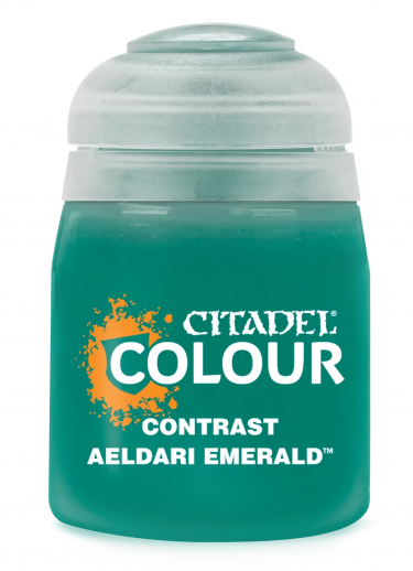 Citadel Contrast Paint (Aeldari Emerald) -kontrasztos szín - zöld